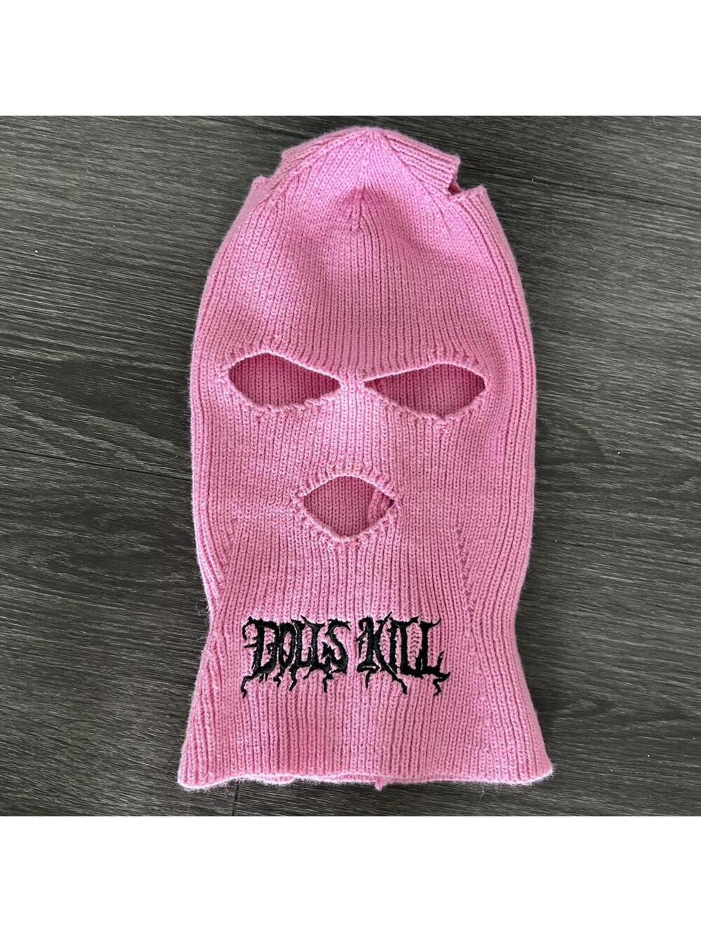Pink Dolls Kill ski mask